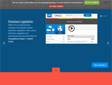 Tablet Screenshot of emleg.com